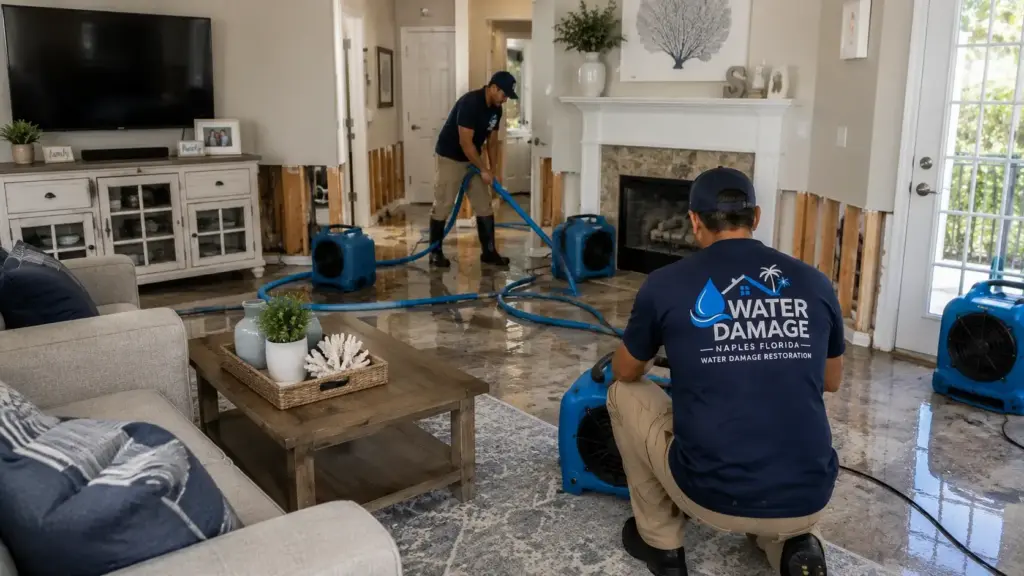 water damage repair in naples florida